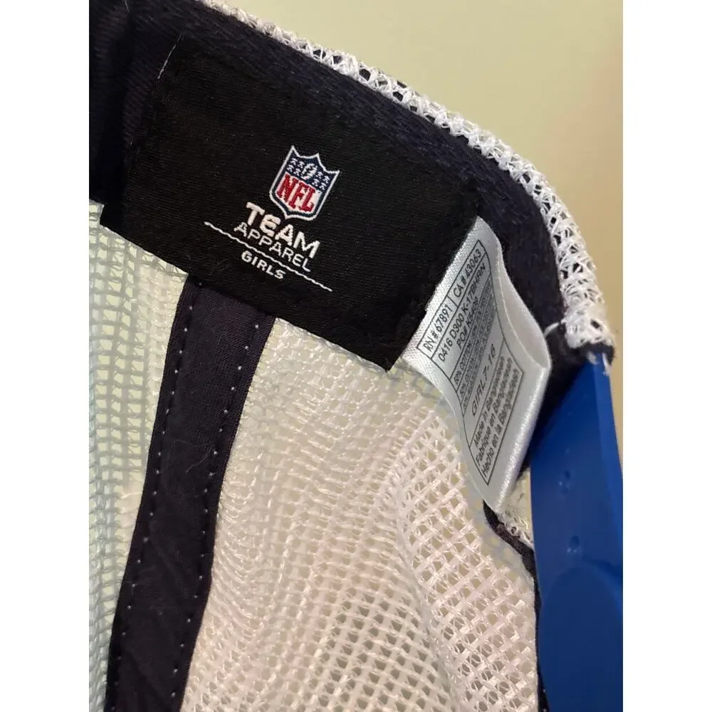 Chargers NFL Team Apparel Girl‎ Football Blue and White Snap Back